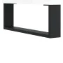 Hochglänzendes Sideboard aus weißem Sperrholz, 34,5 x 34 x 180 cm von vidaXL, Sideboards - Ref: Foro24-3199067, Preis: 115,93...