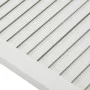 Shutter doors 4 pcs solid white pine wood 39.5x49.4cm by vidaXL, cabinet doors - Ref: Foro24-151147, Price: 69,73 €, Discount: %