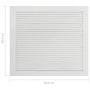 Shutter doors 4 pcs solid white pine wood 39.5x49.4cm by vidaXL, cabinet doors - Ref: Foro24-151147, Price: 69,73 €, Discount: %