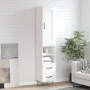 Hochglänzendes Sideboard aus weißem Sperrholz, 34,5 x 34 x 180 cm von vidaXL, Sideboards - Ref: Foro24-3200291, Preis: 111,10...