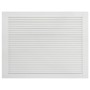 Puerta de armario lamas 2 uds madera pino blanco 39,5x59,4 cm de vidaXL, Puertas de armarios - Ref: Foro24-151149, Precio: 48...