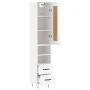 High glossy white plywood sideboard 34.5x34x180 cm by vidaXL, Sideboards - Ref: Foro24-3200291, Price: 111,13 €, Discount: %