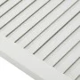 Schranktürlamellen 2 Stk. Kiefernholz weiß 39,5x59,4 cm von vidaXL, Schranktüren - Ref: Foro24-151149, Preis: 48,17 €, Rabatt: %