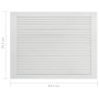 Schranktürlamellen 2 Stk. Kiefernholz weiß 39,5x59,4 cm von vidaXL, Schranktüren - Ref: Foro24-151149, Preis: 48,99 €, Rabatt: %