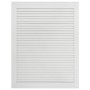 Fensterladentür aus massivem weißem Kiefernholz, 61,5 x 39,4 cm von vidaXL, Schranktüren - Ref: Foro24-151151, Preis: 35,80 €...
