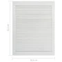 Fensterladentür aus massivem weißem Kiefernholz, 61,5 x 39,4 cm von vidaXL, Schranktüren - Ref: Foro24-151151, Preis: 35,10 €...