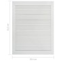 Fensterladentür aus massivem weißem Kiefernholz, 61,5 x 39,4 cm von vidaXL, Schranktüren - Ref: Foro24-151151, Preis: 35,80 €...