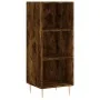 Sideboard aus geräuchertem Eichensperrholz 34,5x34x180 cm von vidaXL, Sideboards - Ref: Foro24-3200318, Preis: 86,53 €, Rabat...