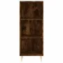 Sideboard aus geräuchertem Eichensperrholz 34,5x34x180 cm von vidaXL, Sideboards - Ref: Foro24-3200318, Preis: 86,53 €, Rabat...