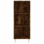 Sideboard aus geräuchertem Eichensperrholz 34,5x34x180 cm von vidaXL, Sideboards - Ref: Foro24-3200318, Preis: 87,57 €, Rabat...