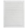 Puerta de armario lamas 4 uds madera pino blanco 61,5x39,4 cm de vidaXL, Puertas de armarios - Ref: Foro24-151153, Precio: 91...