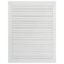 Puerta de armario lamas 4 uds madera pino blanco 61,5x39,4 cm de vidaXL, Puertas de armarios - Ref: Foro24-151153, Precio: 90...