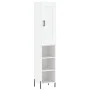 Tall white plywood sideboard 34.5x34x180 cm by vidaXL, Sideboards - Ref: Foro24-3200329, Price: 100,85 €, Discount: %