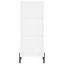 Aparador alto madera contrachapada blanco 34,5x34x180 cm de vidaXL, Aparadores - Ref: Foro24-3200329, Precio: 99,58 €, Descue...