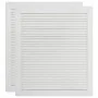 Wardrobe door slats 2 pcs white pine wood 61.5x49.4 cm by vidaXL, cabinet doors - Ref: Foro24-151155, Price: 62,97 €, Discoun...