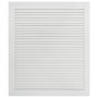 Puerta de armario lamas 4 uds madera pino blanco 61,5x49,4 cm de vidaXL, Puertas de armarios - Ref: Foro24-151156, Precio: 90...