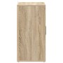 Mueble zapatero madera de ingeniería roble Sonoma 60x35x70 cm