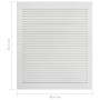 Puerta de armario lamas 4 uds madera pino blanco 61,5x49,4 cm de vidaXL, Puertas de armarios - Ref: Foro24-151156, Precio: 90...