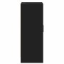 Mueble zapatero madera de ingeniería negro 60x35x92 cm