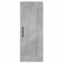 Aparador de madera contrachapada gris hormigón 34,5x34x180 cm von vidaXL, Sideboards - Ref: Foro24-3200349, Preis: 92,18 €, R...