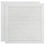 Puerta de armario lamas 2 uds madera pino blanco 61,5x59,4 cm de vidaXL, Puertas de armarios - Ref: Foro24-151158, Precio: 54...