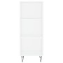 Hohes Sideboard Sperrholz weiß 34,5x34x180 cm von vidaXL, Sideboards - Ref: Foro24-3200353, Preis: 87,92 €, Rabatt: %