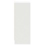 Mueble zapatero de madera contrachapada blanco 60x35x92 cm