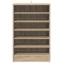 Mueble zapatero madera contrachapada roble Sonoma 60x35x92 cm en Zapateros y organizadores de calzado | Comprar online en Foro24