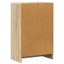 Mueble zapatero madera contrachapada roble Sonoma 60x35x92 cm