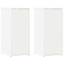 Muebles zapateros 2 uds madera contrachapada blanco 32x35x70 cm en Zapateros y organizadores de calzado | Comprar online en Foro