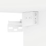 Muebles zapateros 2 uds madera contrachapada blanco 32x35x70 cm