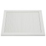 Puerta de armario lamas 4 uds madera pino blanco 61,5x59,4 cm de vidaXL, Puertas de armarios - Ref: Foro24-151159, Precio: 11...