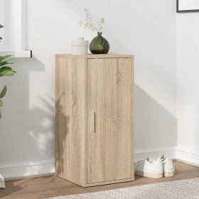 Mueble zapatero madera ingeniería roble Sonoma 32x35x70 cm Mueble zapatero madera ingeniería roble Sonoma 32x35x70 cm