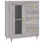 Hohes Sideboard Sonoma graues Sperrholz 69,5x34x180 cm von vidaXL, Sideboards - Ref: Foro24-3189491, Preis: 146,71 €, Rabatt: %