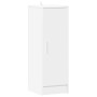 Mueble zapatero de aglomerado blanco 32x35x92 cm