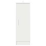 Mueble zapatero de aglomerado blanco 32x35x92 cm