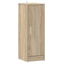 Mueble zapatero de aglomerado roble Sonoma 32x35x92 cm