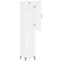 Hohes weißes Sperrholz-Sideboard 34,5 x 34 x 180 cm von vidaXL, Sideboards - Ref: Foro24-3198977, Preis: 94,27 €, Rabatt: %