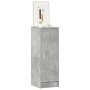 Mueble zapatero de aglomerado gris hormigón 32x35x92 cm