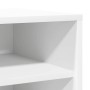 Muebles zapateros 2 uds contrachapada blanco 31,5x35x70 cm