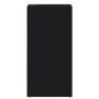 Muebles zapateros 2 uds madera contrachapada negro 31,5x35x70cm