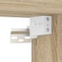 Mueble zapatero madera contrachapada roble Sonoma 31,5x35x70 cm