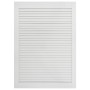 Puerta de armario lamas 2 uds madera pino blanco 69x39,4 cm de vidaXL, Puertas de armarios - Ref: Foro24-151161, Precio: 59,5...