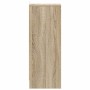 Mueble zapatero madera contrachapada roble Sonoma 31,5x35x90 cm