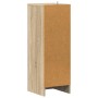 Mueble zapatero madera contrachapada roble Sonoma 31,5x35x90 cm