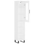 Aparador alto madera contrachapada blanco 34,5x34x180 cm de vidaXL, Aparadores - Ref: Foro24-3199385, Precio: 97,09 €, Descue...