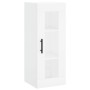 Aparador alto madera contrachapada blanco 34,5x34x180 cm de vidaXL, Aparadores - Ref: Foro24-3199385, Precio: 97,09 €, Descue...