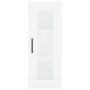 Aparador alto madera contrachapada blanco 34,5x34x180 cm de vidaXL, Aparadores - Ref: Foro24-3199385, Precio: 97,09 €, Descue...