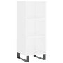 Aparador alto madera contrachapada blanco 34,5x34x180 cm de vidaXL, Aparadores - Ref: Foro24-3199385, Precio: 97,09 €, Descue...