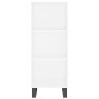 Aparador alto madera contrachapada blanco 34,5x34x180 cm de vidaXL, Aparadores - Ref: Foro24-3199385, Precio: 97,09 €, Descue...